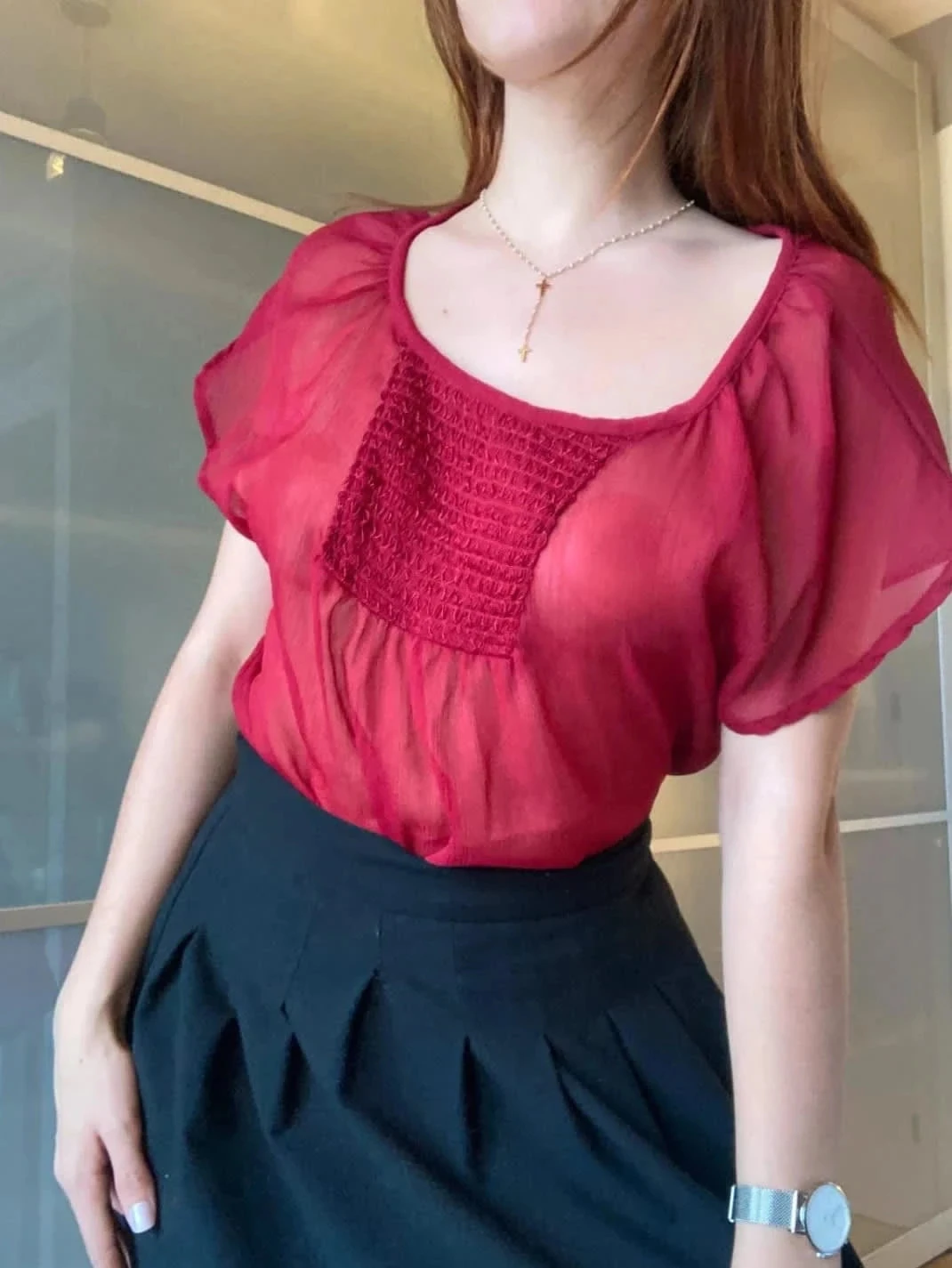 Blusa fluida ONLY 34 – photo 8